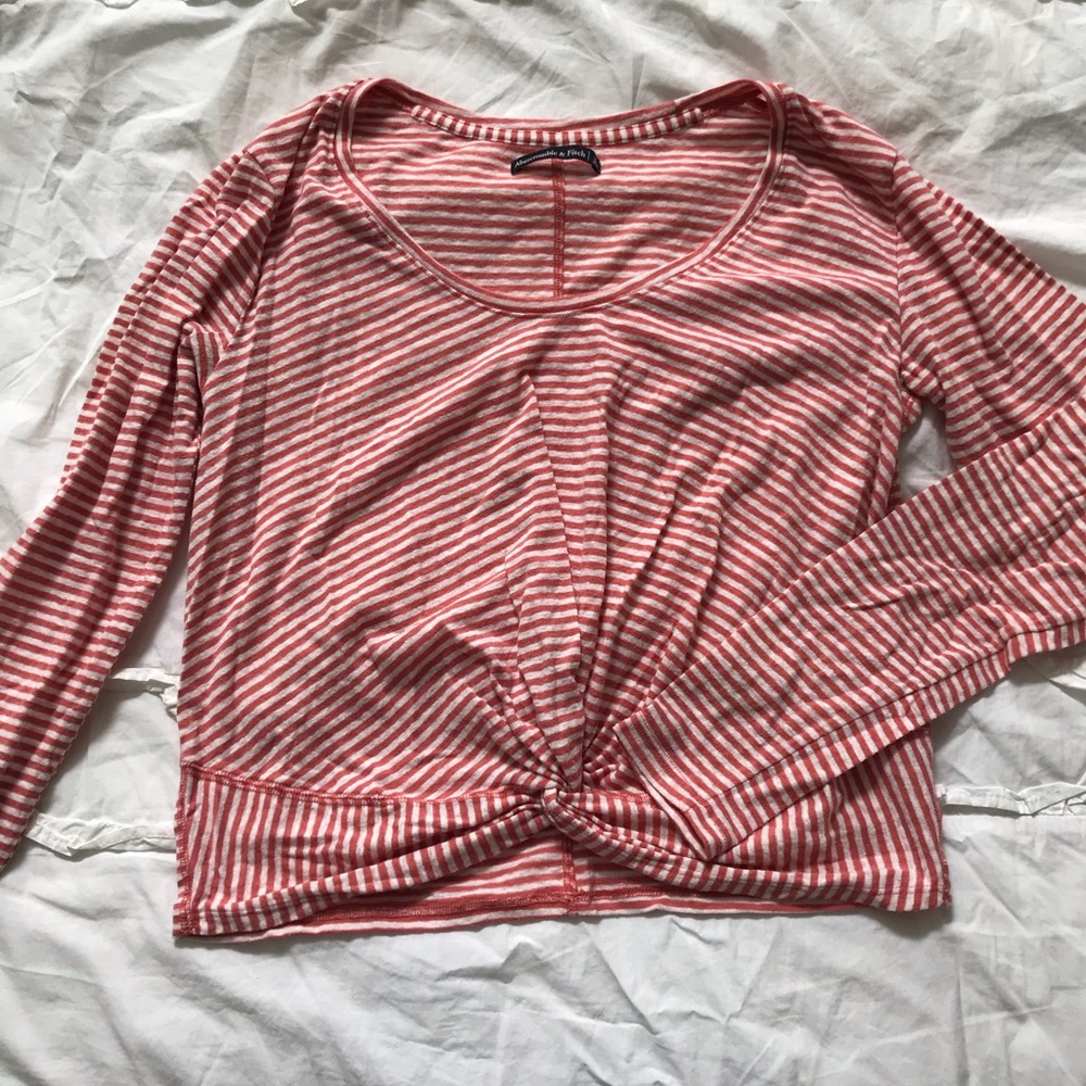 Striped long sleeve shirt